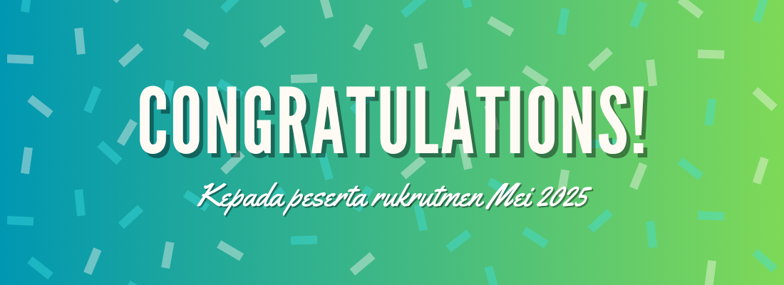 Selamat kepada Calon Karyawan Baru Bank Nusamba Tanjungsari