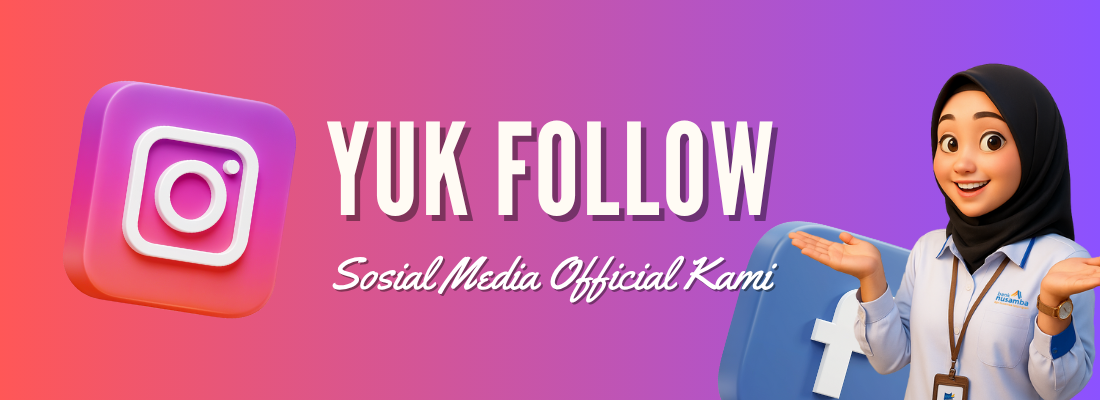 Yuk, Ikuti Instagram Resmi Bank Nusamba Tanjungsari!